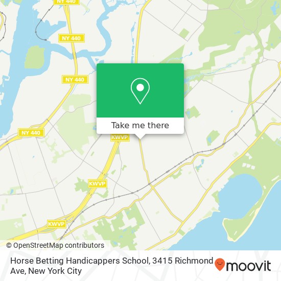 Horse Betting Handicappers School, 3415 Richmond Ave map