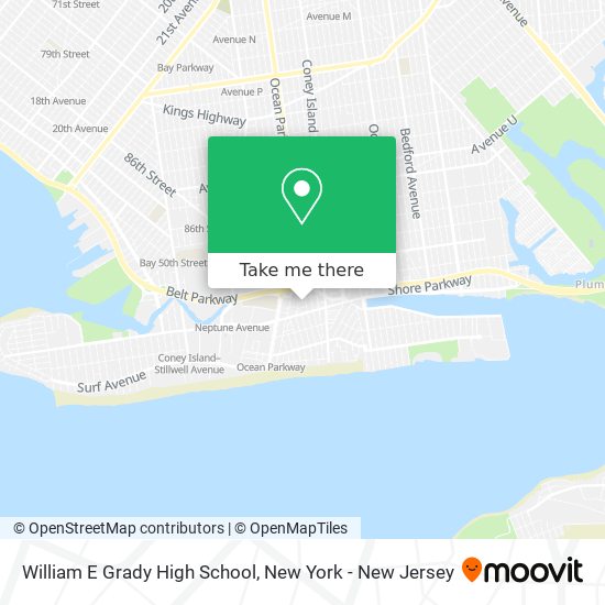 Mapa de William E Grady High School