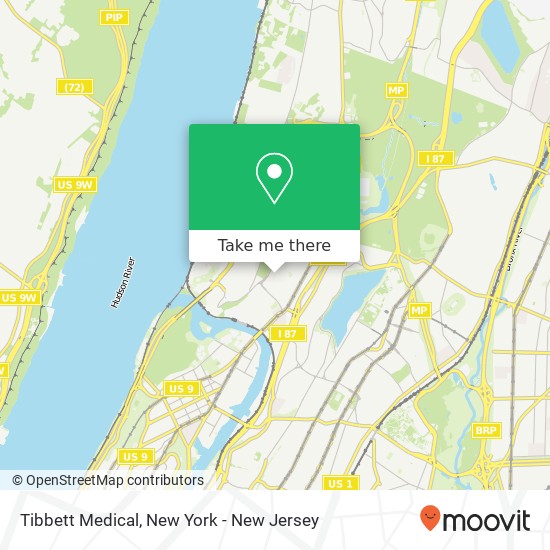 Tibbett Medical map