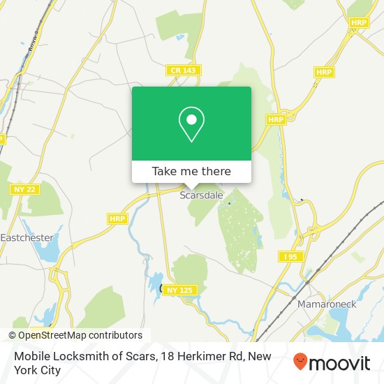 Mobile Locksmith of Scars, 18 Herkimer Rd map