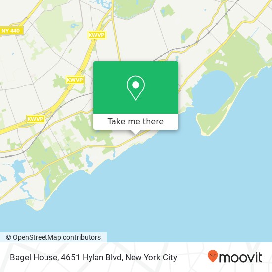 Mapa de Bagel House, 4651 Hylan Blvd