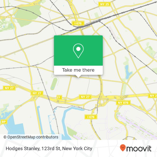 Mapa de Hodges Stanley, 123rd St