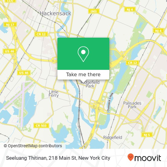 Mapa de Seeluang Thitinan, 218 Main St