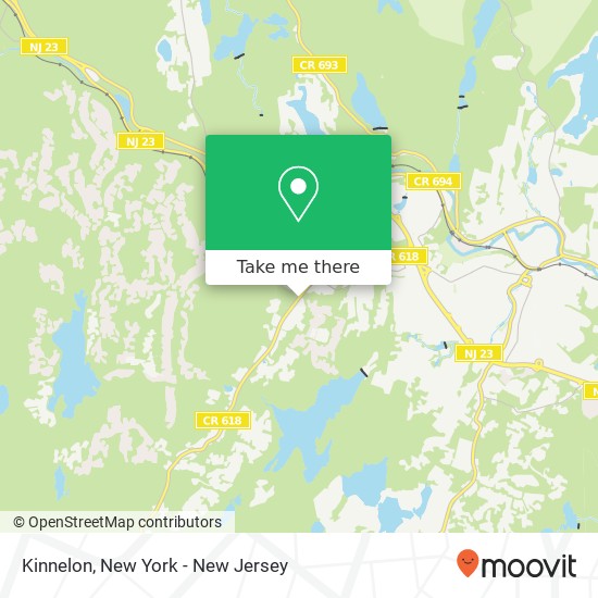 Kinnelon map