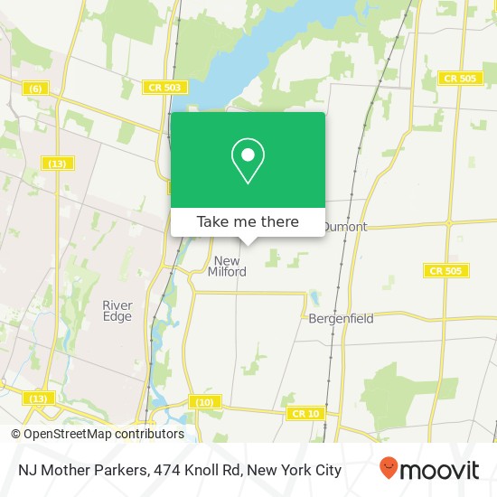 NJ Mother Parkers, 474 Knoll Rd map