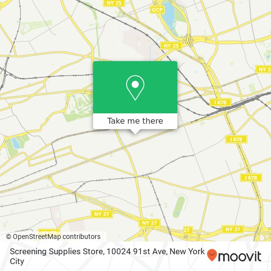 Mapa de Screening Supplies Store, 10024 91st Ave