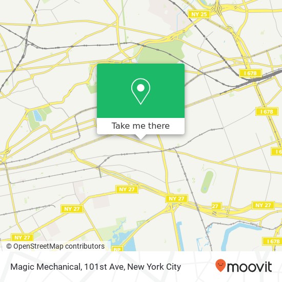 Mapa de Magic Mechanical, 101st Ave