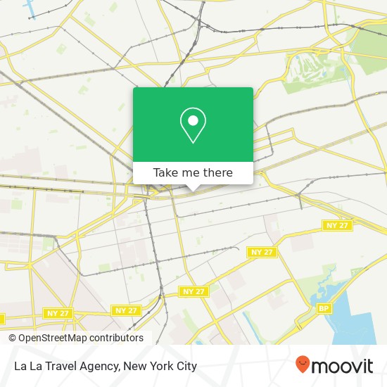 La La Travel Agency map