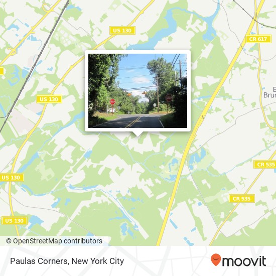 Paulas Corners map