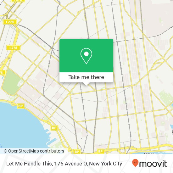 Mapa de Let Me Handle This, 176 Avenue O