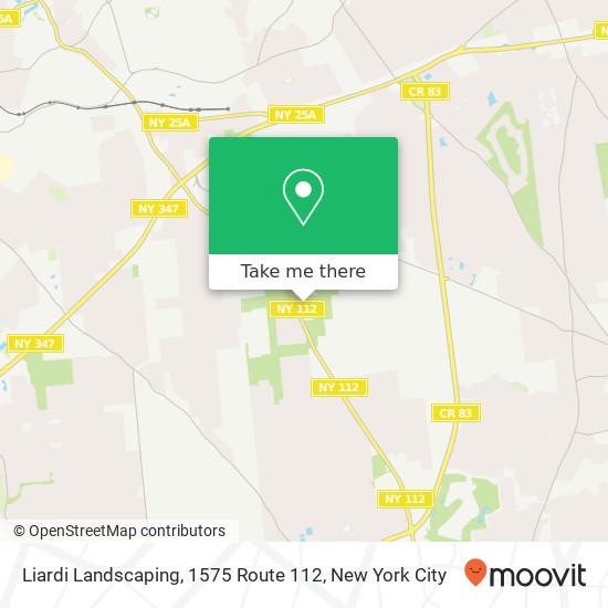 Mapa de Liardi Landscaping, 1575 Route 112