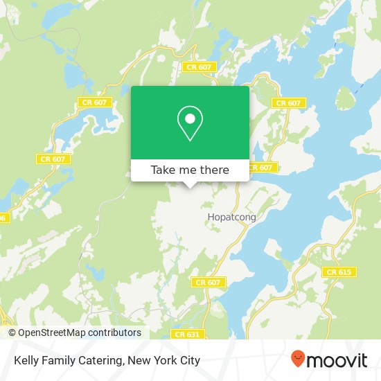 Kelly Family Catering map