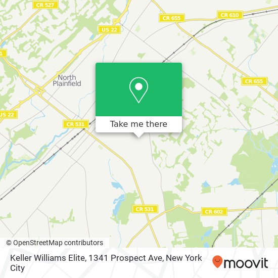 Keller Williams Elite, 1341 Prospect Ave map