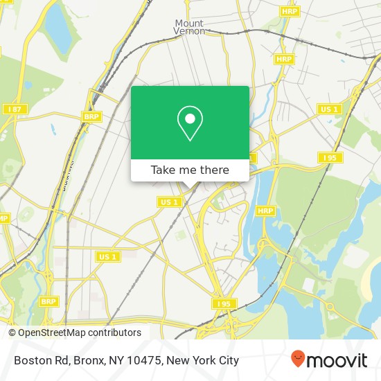 Boston Rd, Bronx, NY 10475 map