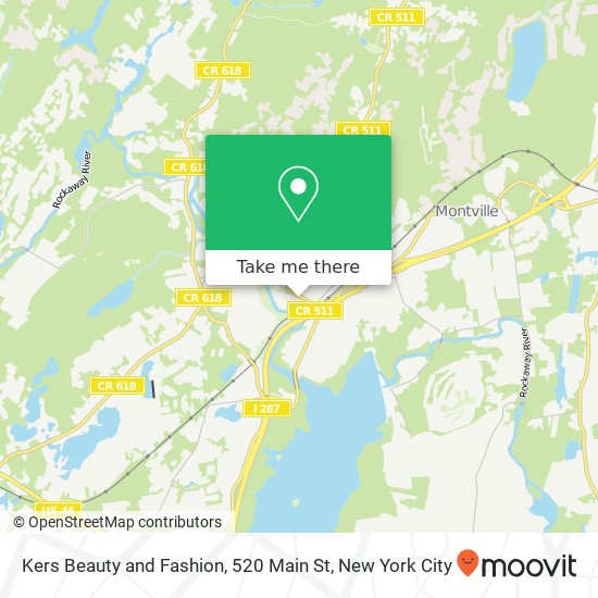 Mapa de Kers Beauty and Fashion, 520 Main St