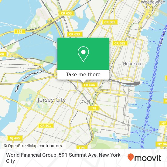 Mapa de World Financial Group, 591 Summit Ave