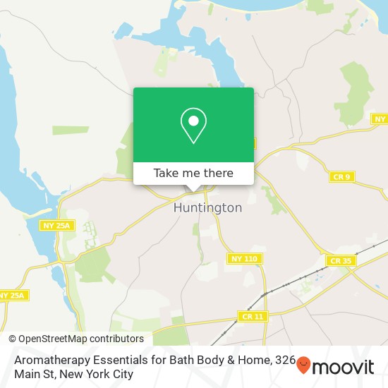 Mapa de Aromatherapy Essentials for Bath Body & Home, 326 Main St