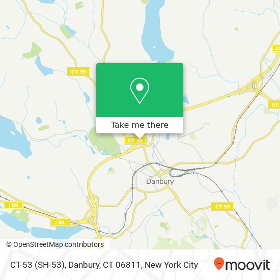 CT-53 (SH-53), Danbury, CT 06811 map