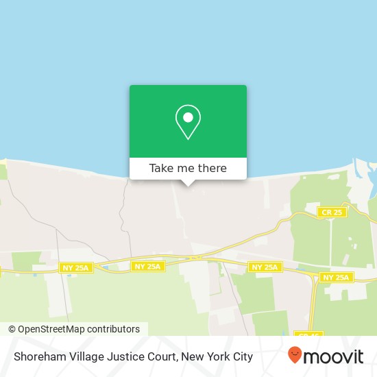 Mapa de Shoreham Village Justice Court
