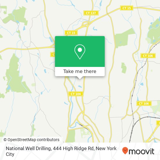 Mapa de National Well Drilling, 444 High Ridge Rd