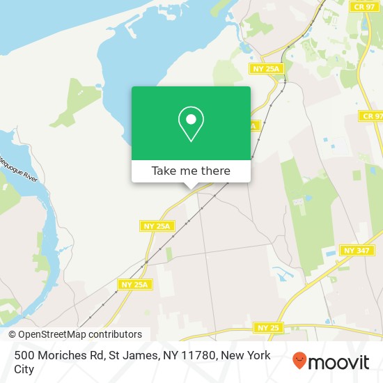 500 Moriches Rd, St James, NY 11780 map