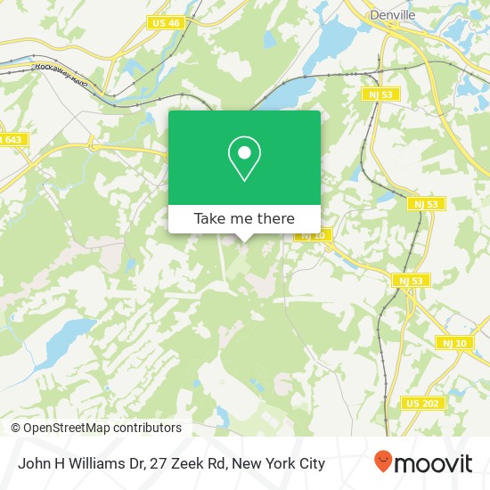 John H Williams Dr, 27 Zeek Rd map