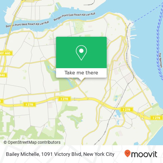 Bailey Michelle, 1091 Victory Blvd map