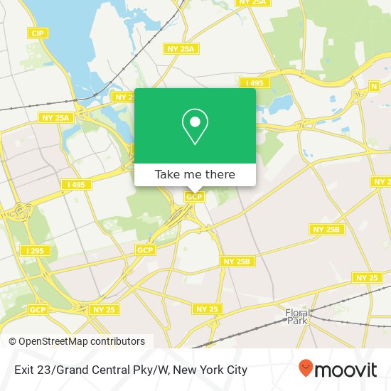 Mapa de Exit 23/Grand Central Pky/W