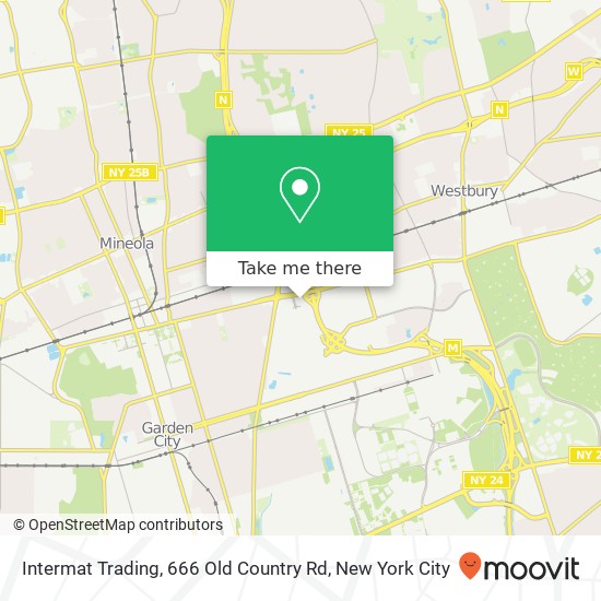 Intermat Trading, 666 Old Country Rd map