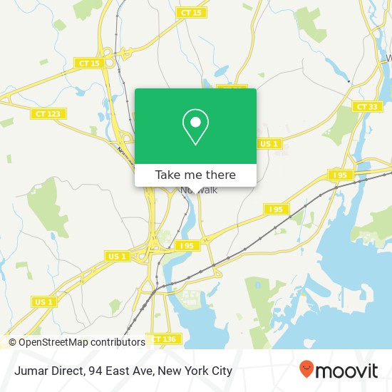 Jumar Direct, 94 East Ave map