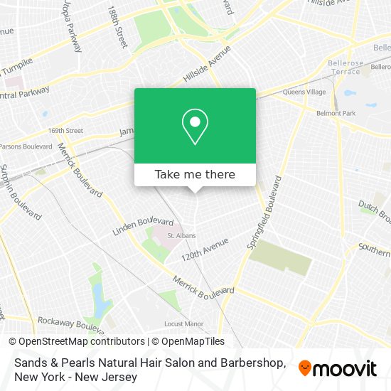 Mapa de Sands & Pearls Natural Hair Salon and Barbershop