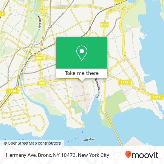 Hermany Ave, Bronx, NY 10473 map