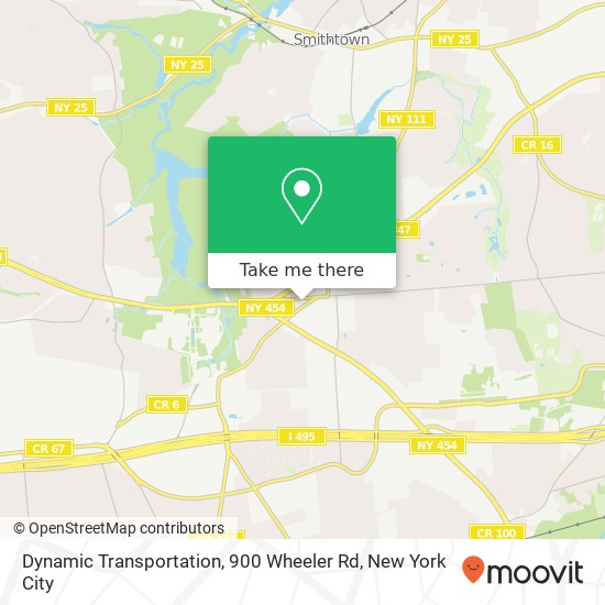 Mapa de Dynamic Transportation, 900 Wheeler Rd