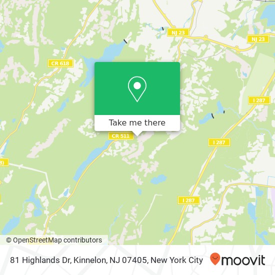 81 Highlands Dr, Kinnelon, NJ 07405 map