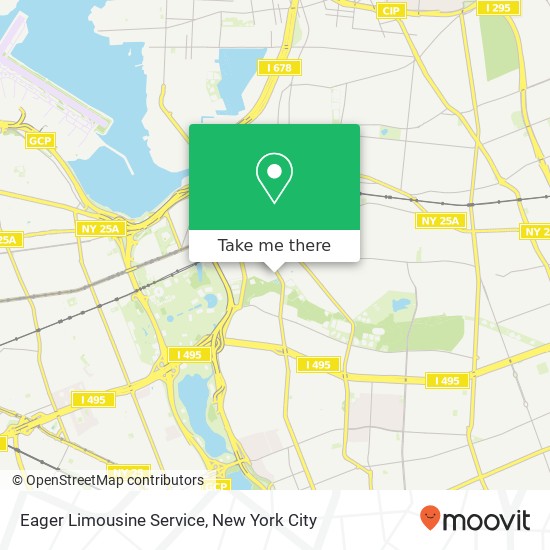 Eager Limousine Service map