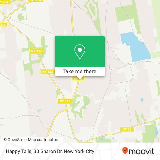 Happy Tails, 30 Sharon Dr map