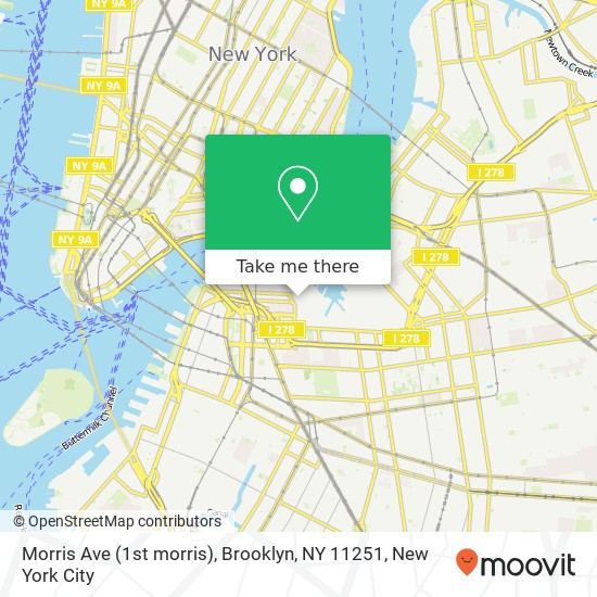 Morris Ave (1st morris), Brooklyn, NY 11251 map