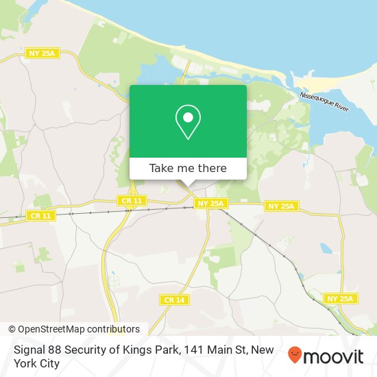 Mapa de Signal 88 Security of Kings Park, 141 Main St