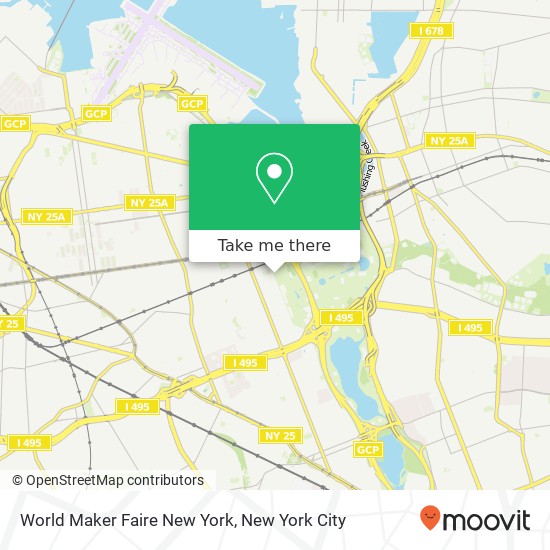 Mapa de World Maker Faire New York