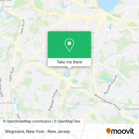Wegmans map