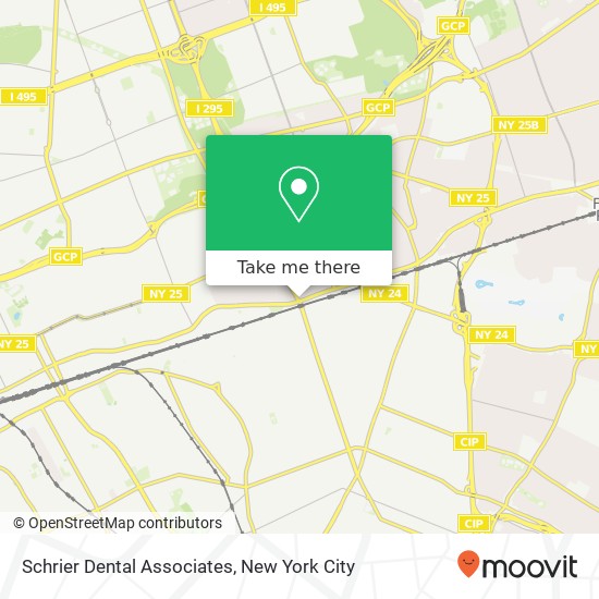 Mapa de Schrier Dental Associates, 206-01 Jamaica Ave