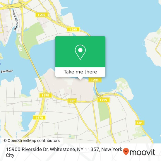 15900 Riverside Dr, Whitestone, NY 11357 map