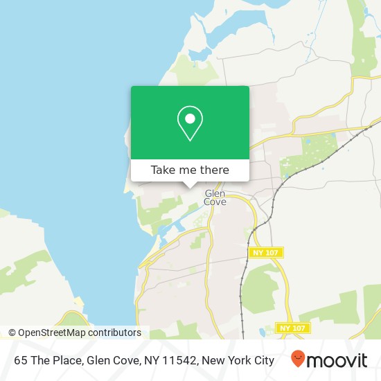 65 The Place, Glen Cove, NY 11542 map