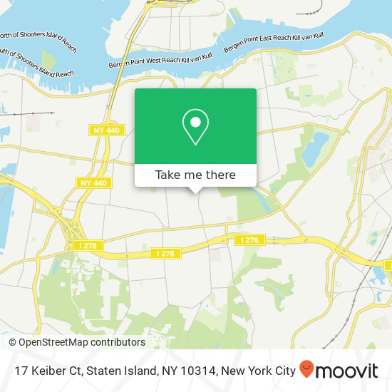 17 Keiber Ct, Staten Island, NY 10314 map