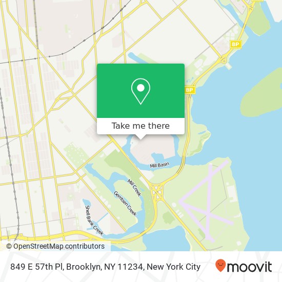 849 E 57th Pl, Brooklyn, NY 11234 map