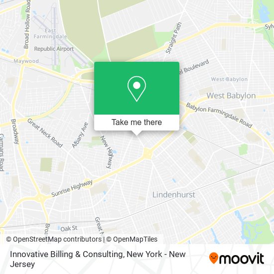 Innovative Billing & Consulting map