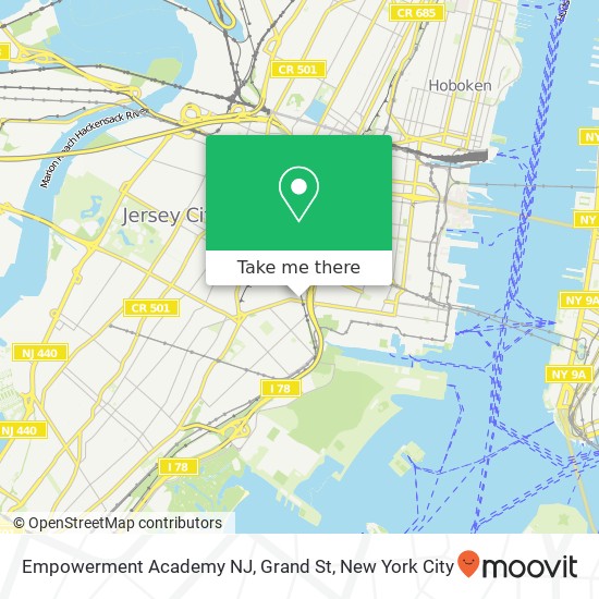 Mapa de Empowerment Academy NJ, Grand St