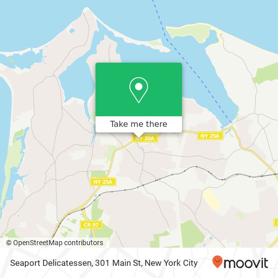 Mapa de Seaport Delicatessen, 301 Main St