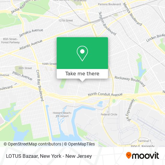 Mapa de LOTUS Bazaar