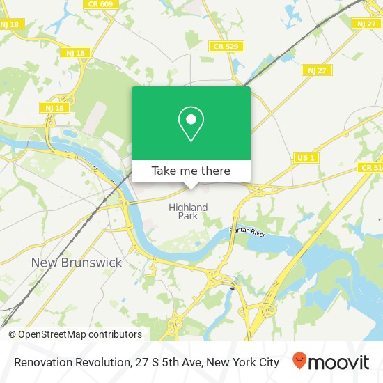 Mapa de Renovation Revolution, 27 S 5th Ave